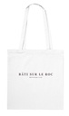 « Bâti sur le roc » — Tote bag en coton recto-verso | Matthieu 7:24